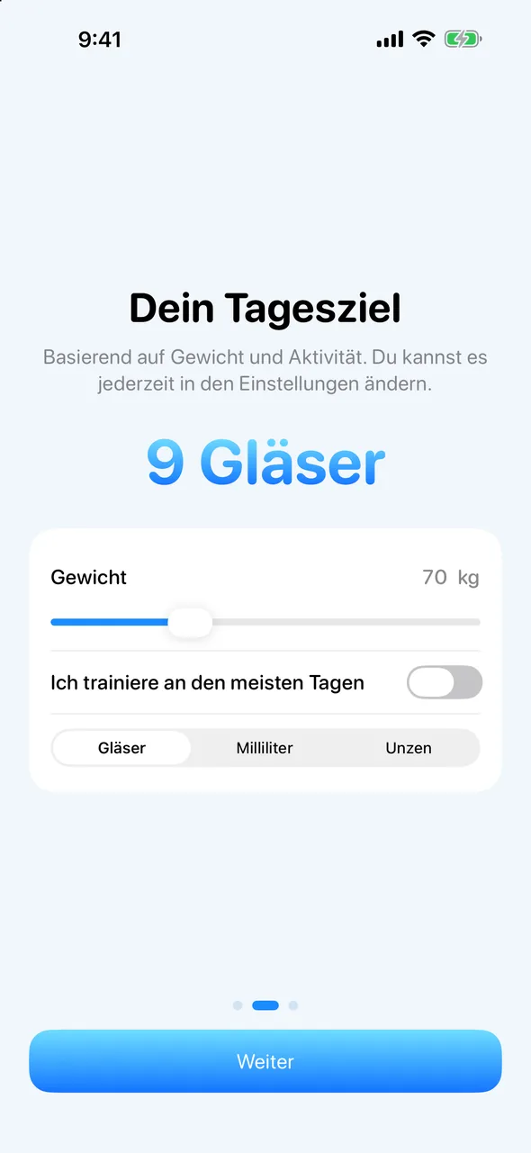 Ein Ziel, das zu dir passt