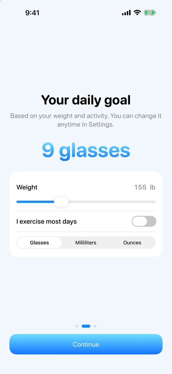 A goal that fits you