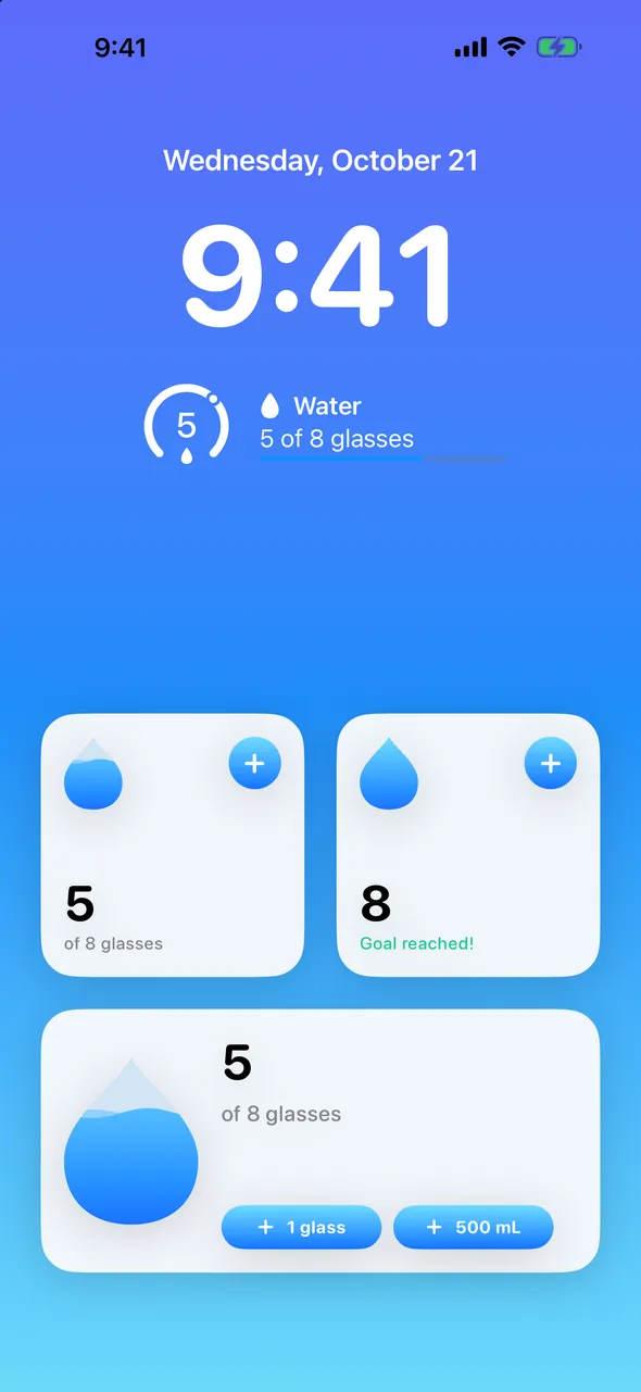 Widgets & Siri